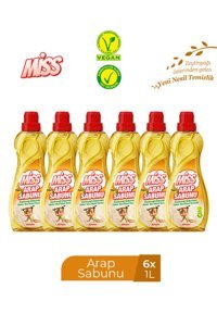 Miss Sıvı Arap Sabunu 6x1 lt
