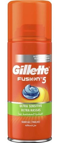 Gillette Fusion 5 Hassas Ciltler İçin Seyahat Boyu Tıraş Köpüğü 75 ml