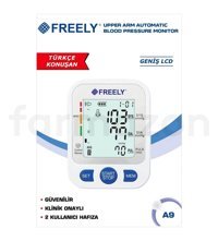 Freely A9 Hafızalı 2 Kullanıcı Konuşan Kol Tam Otomatik Tansiyon Aleti
