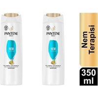 Pantene Nem Terapisi Nemlendirici Kuru ve Yıpranmış Saçlar İçin 3'ü 1 Arada Şampuan 2x350 ml