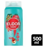 Elidor Argan Yağı Hibiskus Özü Şaç Dökülmesine Karşı Tüm Saçlar İçin Sülfatsız Argan Yağı - Hibiskus Parabensiz Şampuan 350 ml