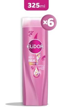 Elidor Güçlü ve Parlak Güç ve Parlaklık Tüm Saçlar İçin 2'si 1 Arada Şampuan 6x325 ml