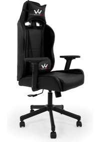 Woldex Vista Ortopedik Kumaş Oyuncu Koltuğu Siyah