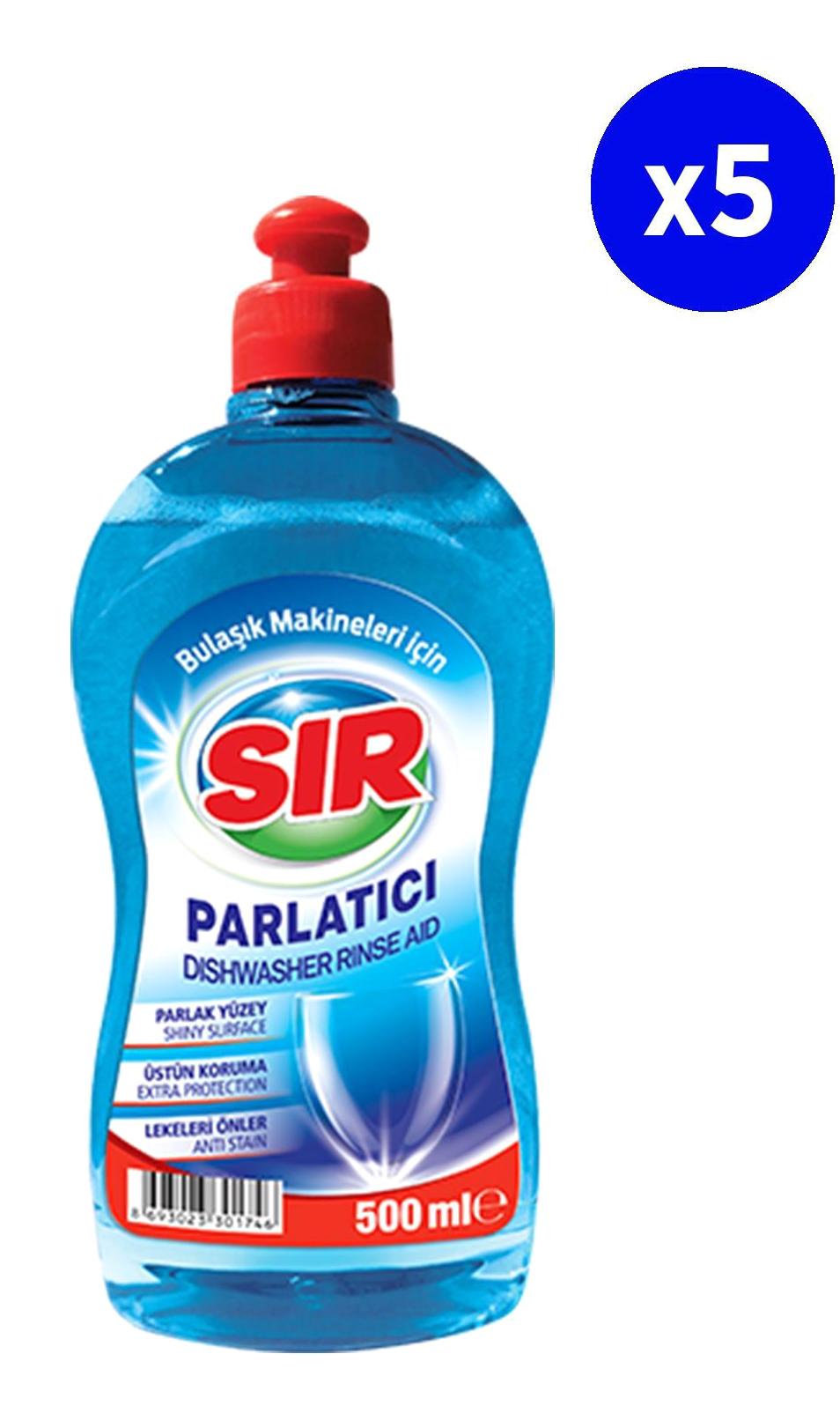 Sır Bulaşık Makinesi Parlatıcısı 5x500 ml