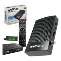 Wellbox X3500S Harici Mini Çanaklı - Çanaksız HD Uydu Alıcısı