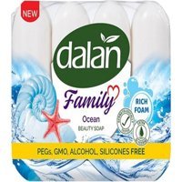 Dalan Family Organik Okyanus Katı Sabun 4x75 gr