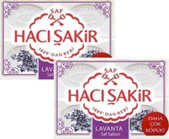 Hacı Şakir Organik Lavanta Katı Sabun 8x150 gr