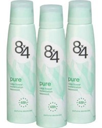 8x4 Pudrasız Ter Önleyici Sprey Kadın Deodorant 3x150 ml