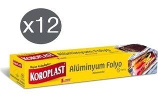 Koroplast Alüminyum Folyo 12x15 m