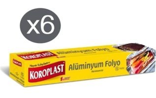 Koroplast Alüminyum Folyo 6x15 m