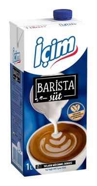 İçim Barista Laktozlu Sade İnek Süt 12x1 lt
