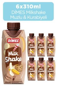 Dimes Milkshake Laktozlu Muzlu İnek Süt 6x310 ml