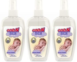 Goon Ekstra Sensitive/Hassas Organik Zeytinyağlı Hipoalerjenik Bebek Masaj Yağı 3x200 ml