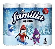 Familia 2 Katlı 6'lı Rulo Kağıt Havlu