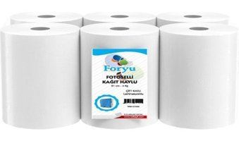 Foryu Fotoselli 2 Katlı 6'lı Rulo Kağıt Havlu
