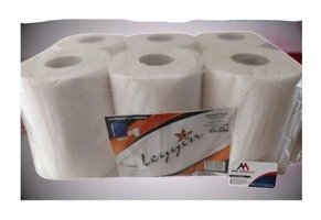 Leyyin 2 Katlı 6'lı Rulo Kağıt Havlu