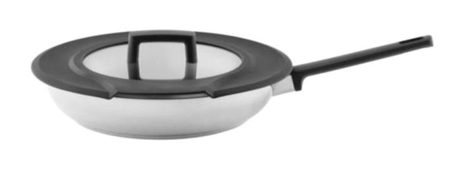 Berghoff Gem Downdraft 3 Parça Cam Kapaklı Bakalit Saplı Alüminyum-Paslanmaz Çelik Tava Seti
