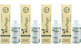 Biomagic Oksidan 7.00 Kumral Organik Amonyaksız Krem Saç Boyası 4x60 ml