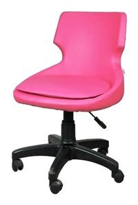 Neodesign Omega Dönerli Pembe Çalışma Sandalyesi