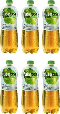 Fuse Tea Naneli-Misket Limonlu-Yeşil Çaylı Soğuk Çay 6x1 lt