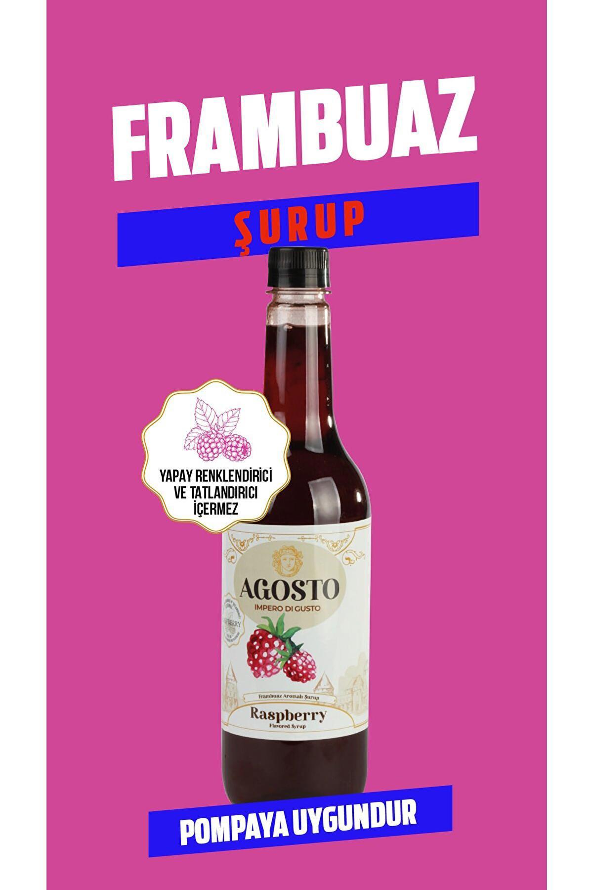 Agosto Frambuaz Kahve Şurubu 6x700 ml