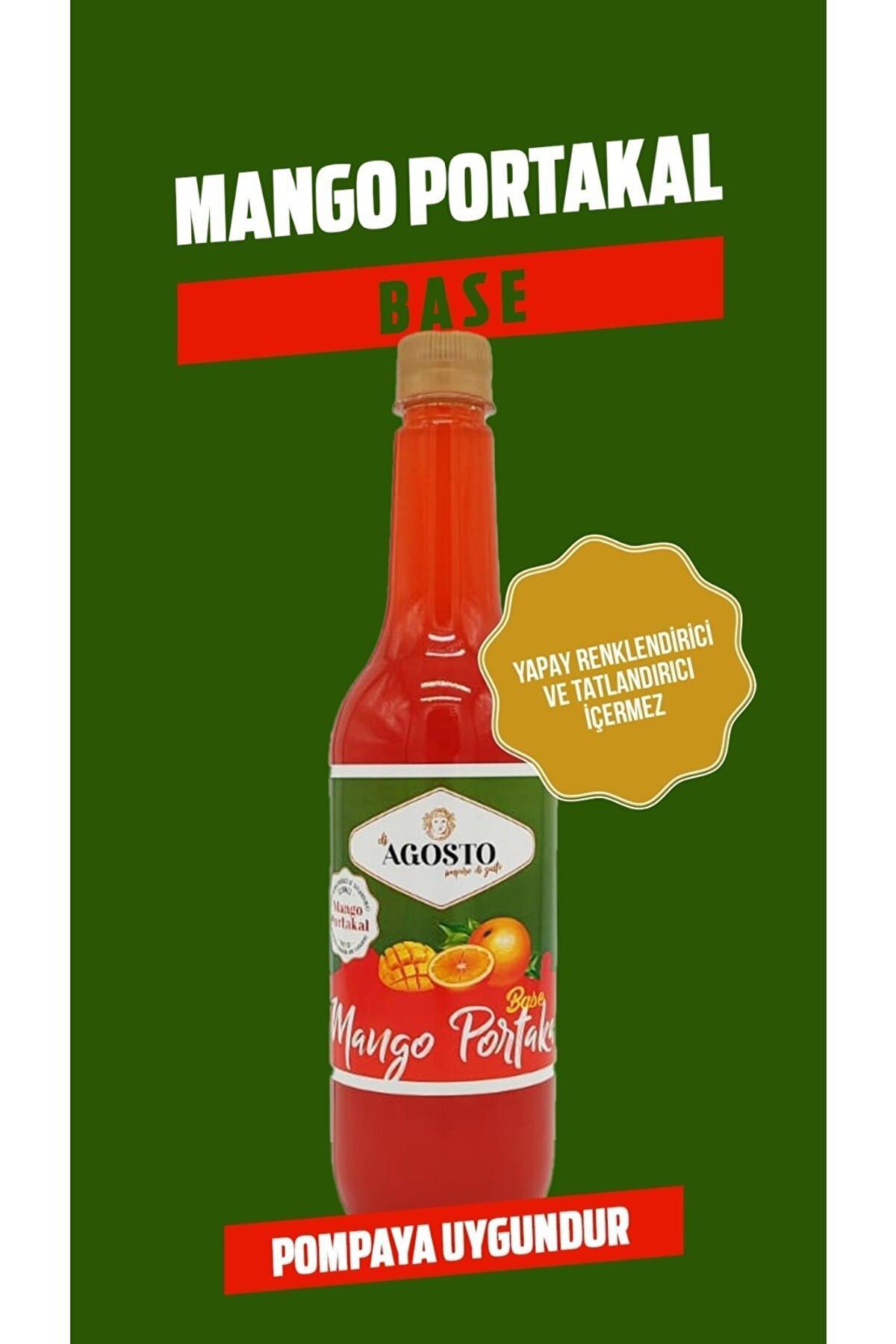 Agosto Mango-Portakal Kahve Şurubu 6x700 ml