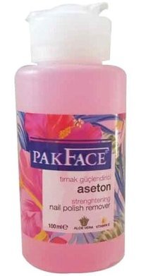 Pak Face Tırnak Güçlendirici Aseton 100 ml