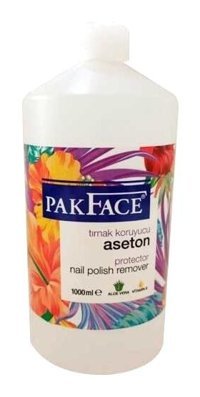 Pak Face Tırnak Koruyucu Aseton 1 lt