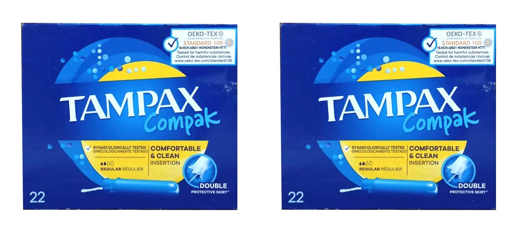 Tampax Compak Normal Tampon 2x22'li