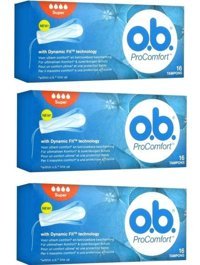 O.b. Pro Comfort Süper Tampon 3x16'lı