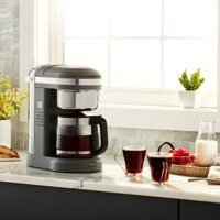 Kitchenaid Charcoal 1.7 lt Hazneli 12 Fincan Kapasiteli 1100 W Gri Filtre Kahve Makinesi