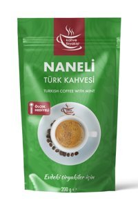Kahve Tiryakisi Naneli Orta Kavrulmuş Türk Kahvesi 200 gr