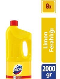 Domestos Limon Ferahlığı Sıvı Çamaşır Suyu 9x2 kg