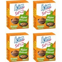 İçim Şef Kajun Baharatlı Yemeklik Krema 4x200 ml