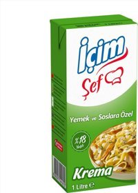 İçim Şef %18 Yağlı Yemeklik Krema 5x1 lt