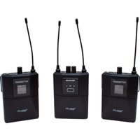 Magicvoice MV-19604 6.35 mm Kablosuz Profesyonel Yayıncı Siyah Yaka Mikrofon