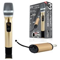 Magicvoice MV-1301E Kablosuz Altın El Mikrofon