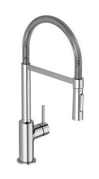 Ideal Standard Ceralook Spiralli Kuğu Çift Girişli Aç Kapa Eviye Bataryası Krom