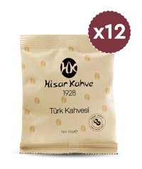 Hisar Türk Kahvesi 12x50 gr