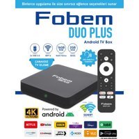 Fobem Duo Plus 16 GB Kapasiteli 2 GB Ram Wifi 4K Android 12 TV Box