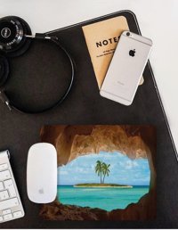 WuW Ada 22x18 cm S Mousepad Çok Renkli