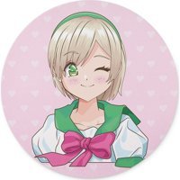 WuW Anime Kız 20 cm S Mousepad Çok Renkli