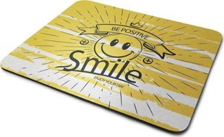 WuW Pozitif Ol 22x18 cm S Mousepad Çok Renkli