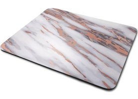 WuW Mermer Desen 22x18 cm S Mousepad Çok Renkli