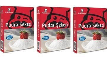 Pakmaya Pudra Şekeri 3x200 gr