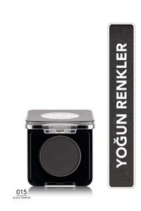 Flormar Mono Ces. No:015 Black Mirror Toz Mat Tekli Far Siyah