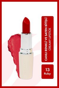 Farmasi Creamy Rubby 13 Kalıcı Parlak Krem Lipstick Ruj