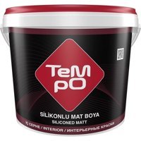 Tempo Su Bazlı Silikonlu Mat İç Cephe Boyası 10 kg Beyaz