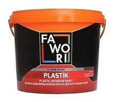 Fawori Su Bazlı Plastik Mat İç Cephe Boyası 20 lt Açık Mavi