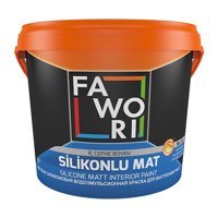 Fawori Su Bazlı Silikonlu Mat İç Cephe Boyası 15 lt Humus